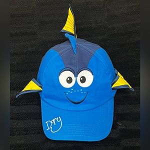 NWT Disney Parks Finding Nemo Dory with Fins & Tail Baseball Cap Hat Multicolor